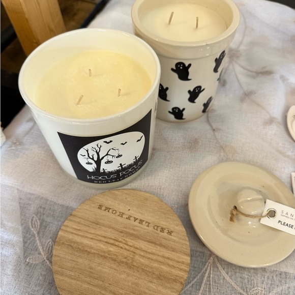 Set of TWO Halloween candles bundle NEW - Picture 2 of 5